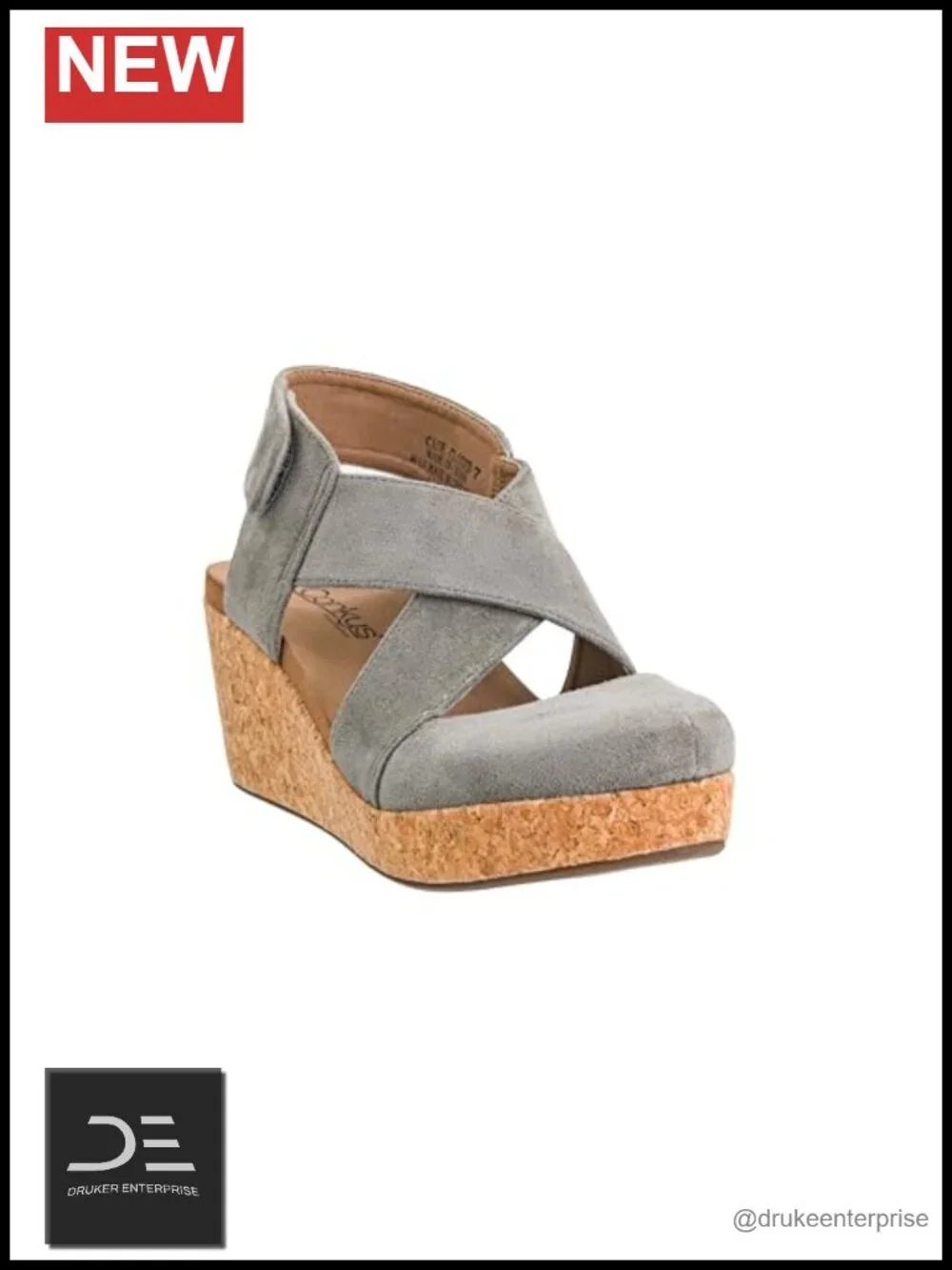 Corkys Case Closed Wedge Sandals - 2.5